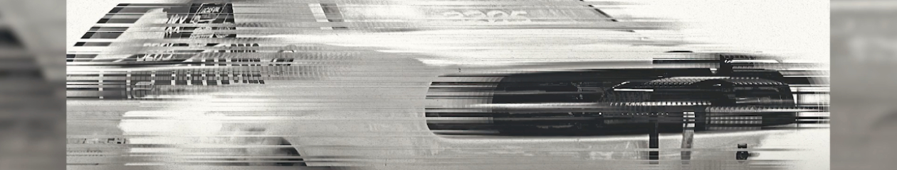 Image of a dodge car with blurring lines.